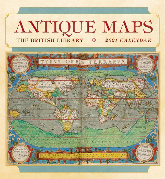 Antique Maps 2021 Wall Calendar