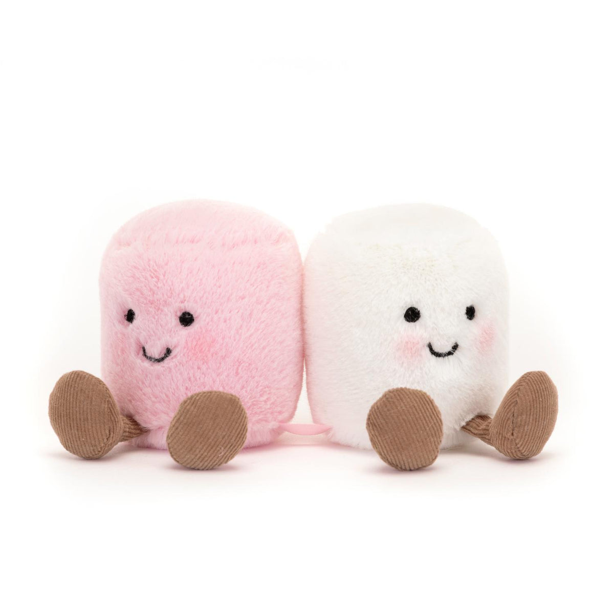 Jellycat Amuseable Pink And White Marshmallows Plush Toy Pearl Grant jellycat-amuseable-pink-and-white-marshmallows-plush-toy-pearl-grant