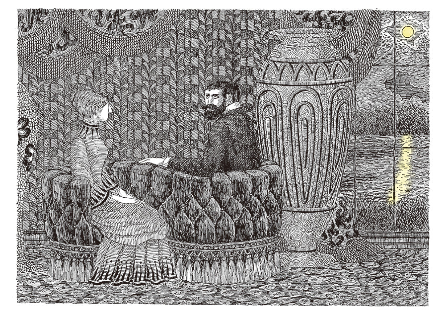 Edward Gorey: Close Encounters Boxed Notecards