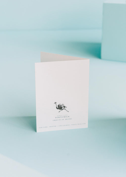 TokyoMilk Don't Let It Go To Your Head Birthday Card