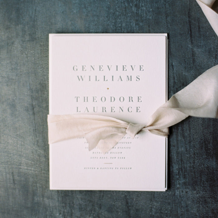 Theon Wedding Invitation Suite