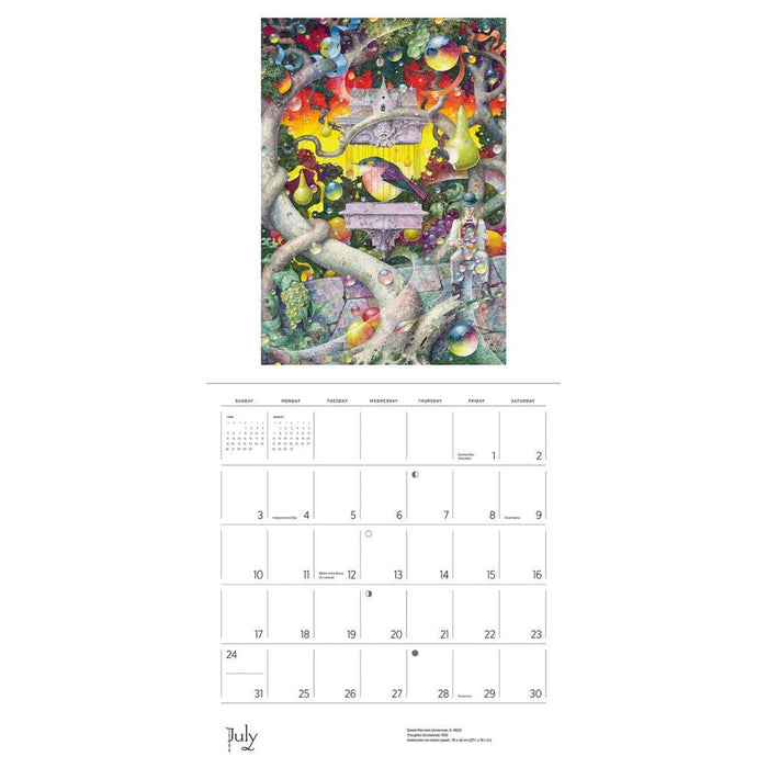 The Art of Daniel Merriam 2022 Wall Calendar