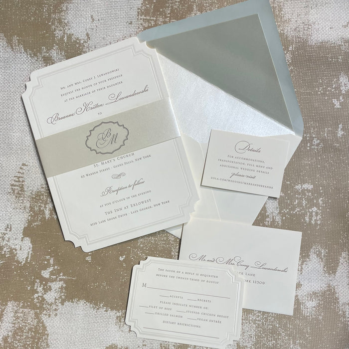 Breanne Wedding Invitation Suite