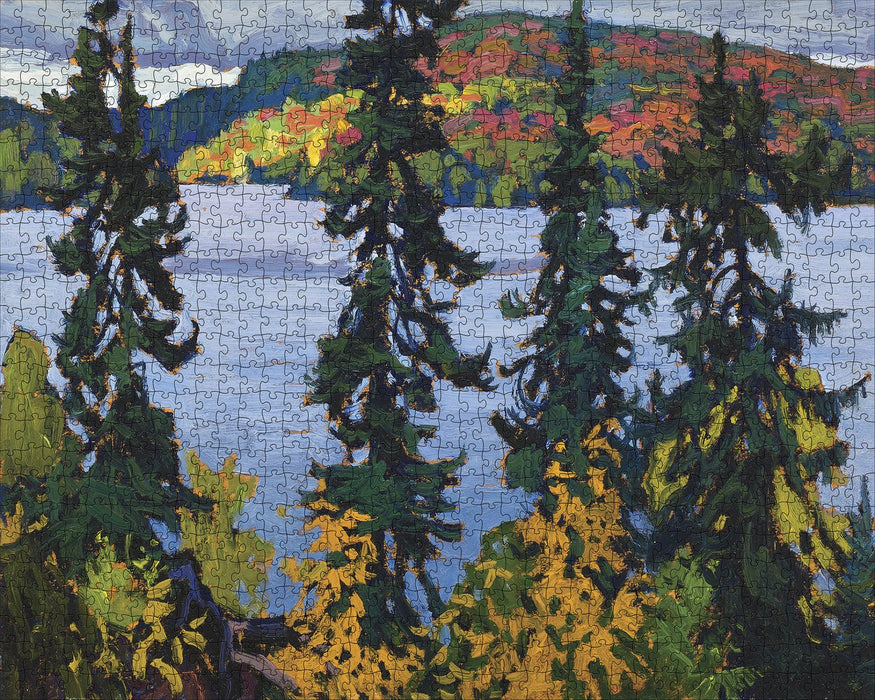 Lawren S. Harris: Montreal River 1000-Piece Jigsaw Puzzle