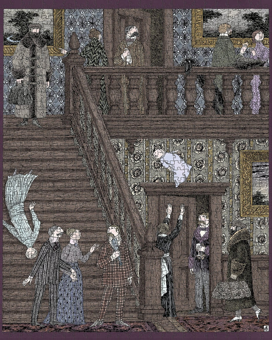 Edward Gorey: Baby Toss 1000-Piece Jigsaw Puzzle
