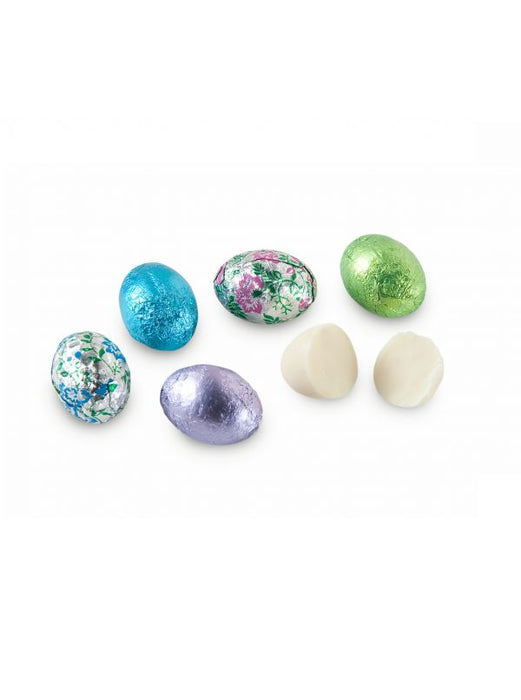 Ivory Chocolate Foiled Eggs