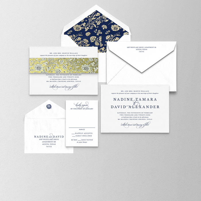Admirar Wedding Invitation Suite