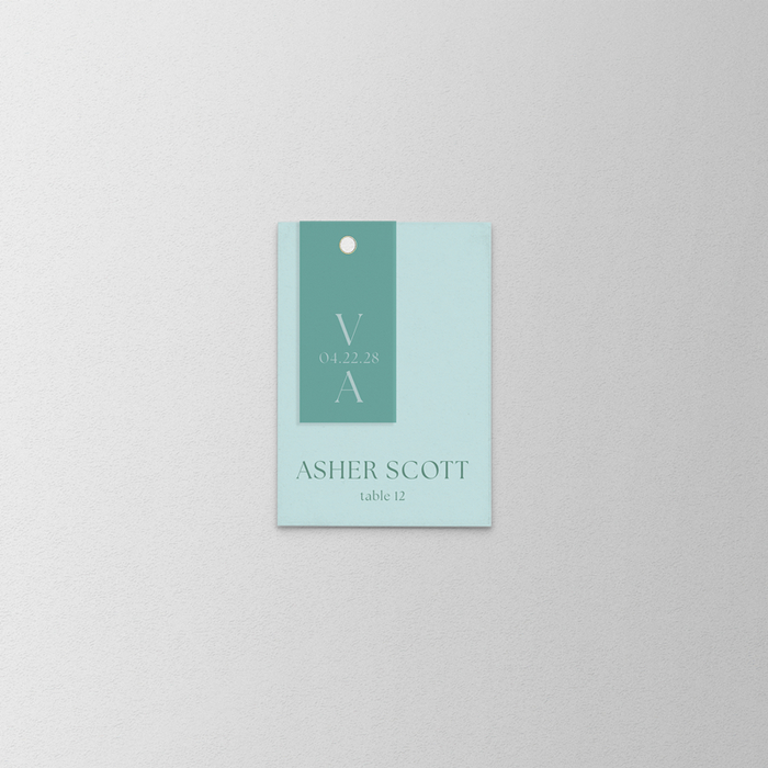 Affixed Wedding Invitation Suite