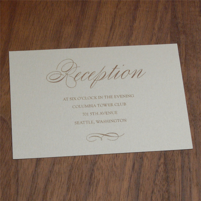 Alabaster Wedding Invitation Suite