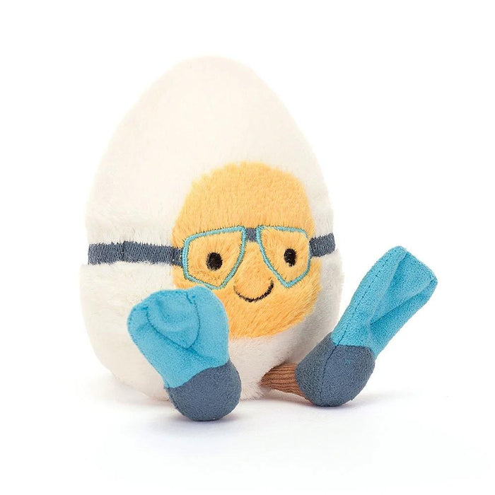 JellyCat Amuseable Boiled Egg Scuba Plush Toy