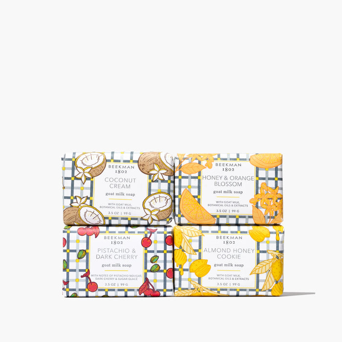 4-Piece Travel-Sized Bar Soap Gift Set