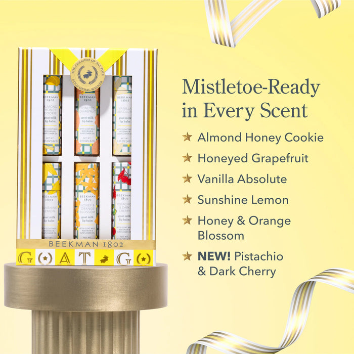 6-Piece Lip Balm Gift Set The Perfect Pucker