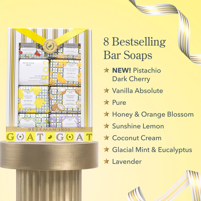 Bar Soap Set of 8 The G.O.A.T.