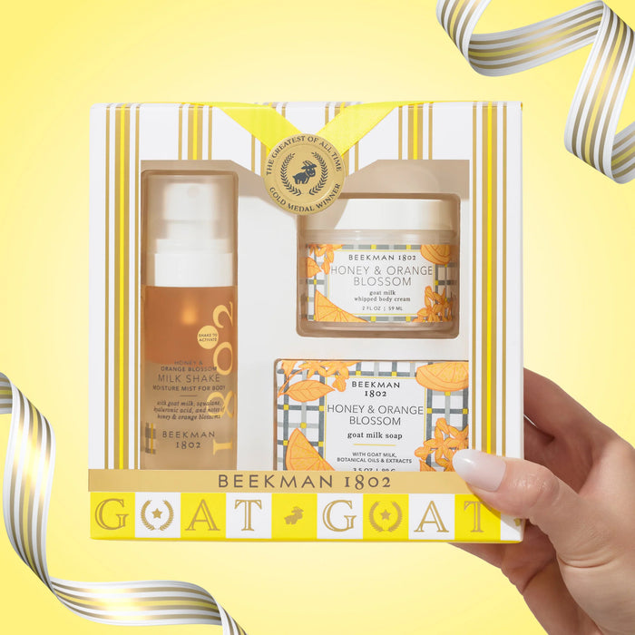 Honey & Orange Blossom 3-Piece Bodycare Gift Set