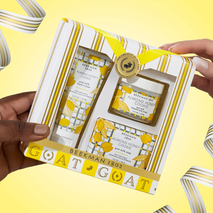 Almond Honey Cookie 3-Piece Bodycare Discovery Gift Set