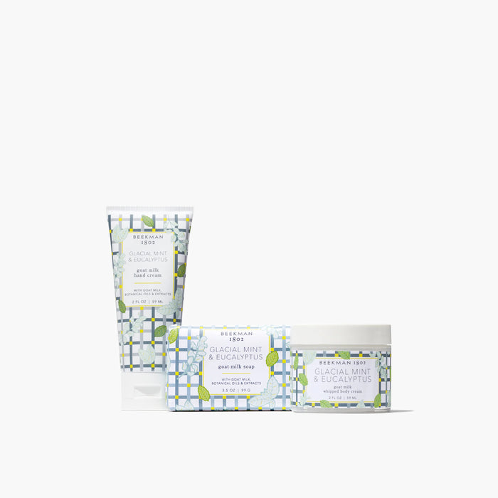 Glacial Mint & Eucalyptus 3-Piece Bodycare Discovery Gift Set