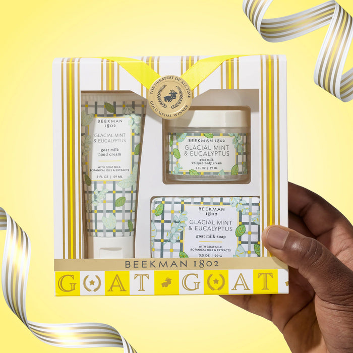 Glacial Mint & Eucalyptus 3-Piece Bodycare Discovery Gift Set