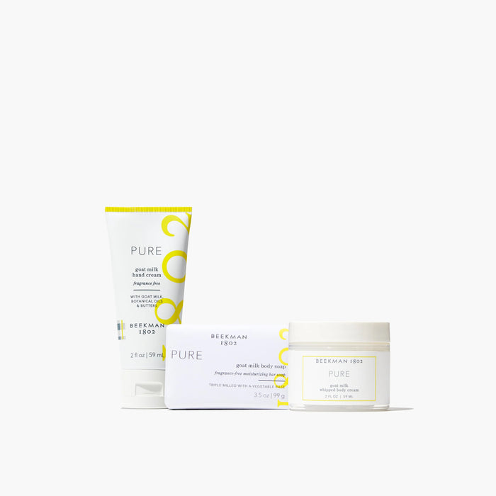 Pure 3-Piece Bodycare Discovery Gift Set (Fragrance Free)