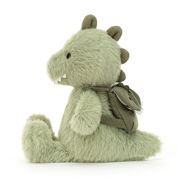 JellyCat Backpack Dino Plush Toy