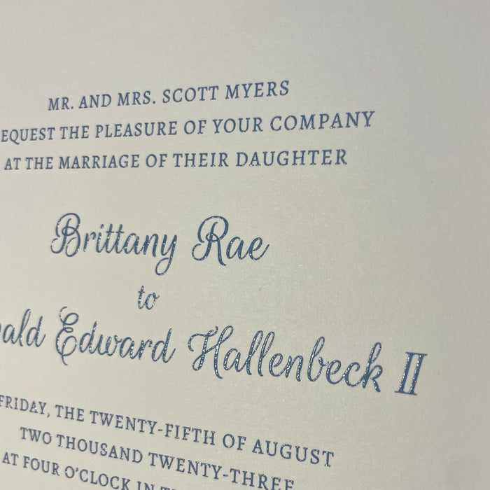 Charmed Wedding Invitation Suite