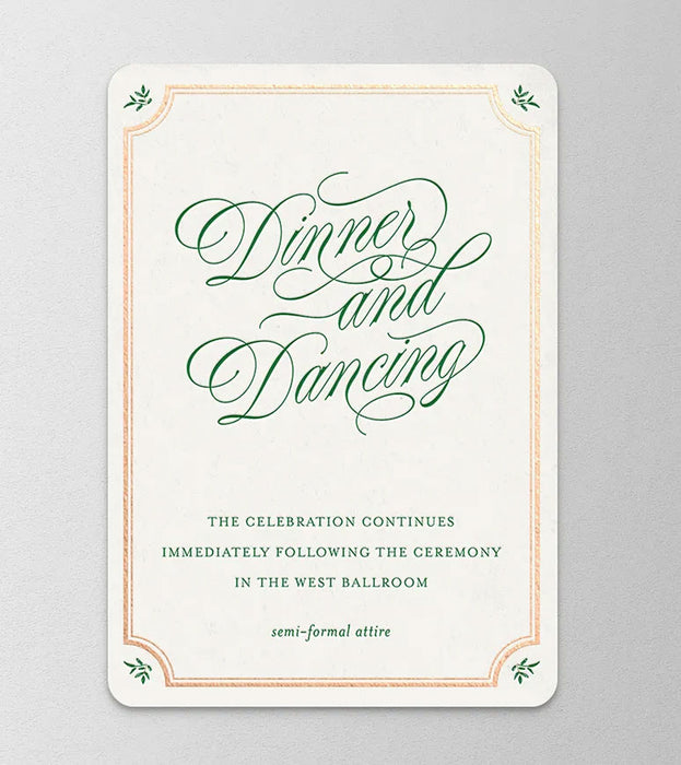 Cenador Wedding Invitation Suite