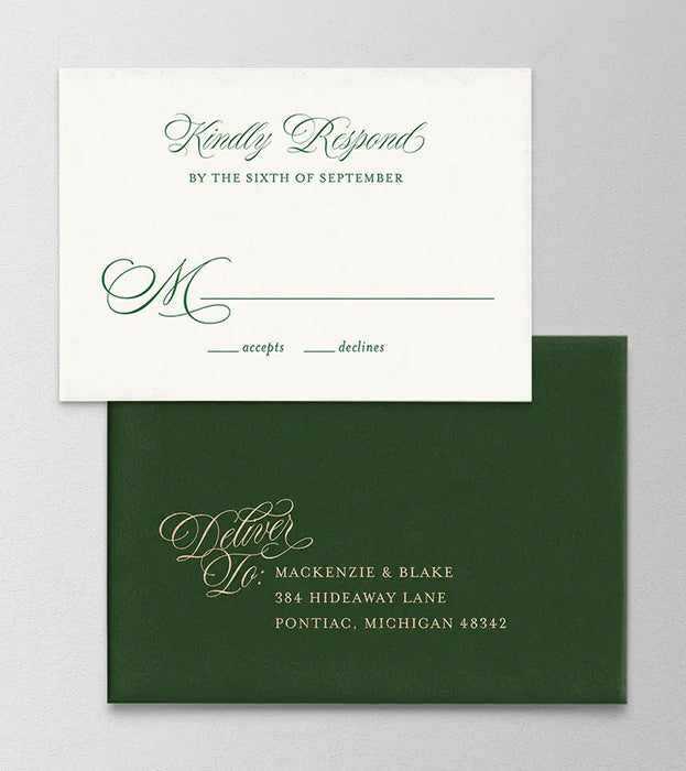 Cenador Wedding Invitation Suite