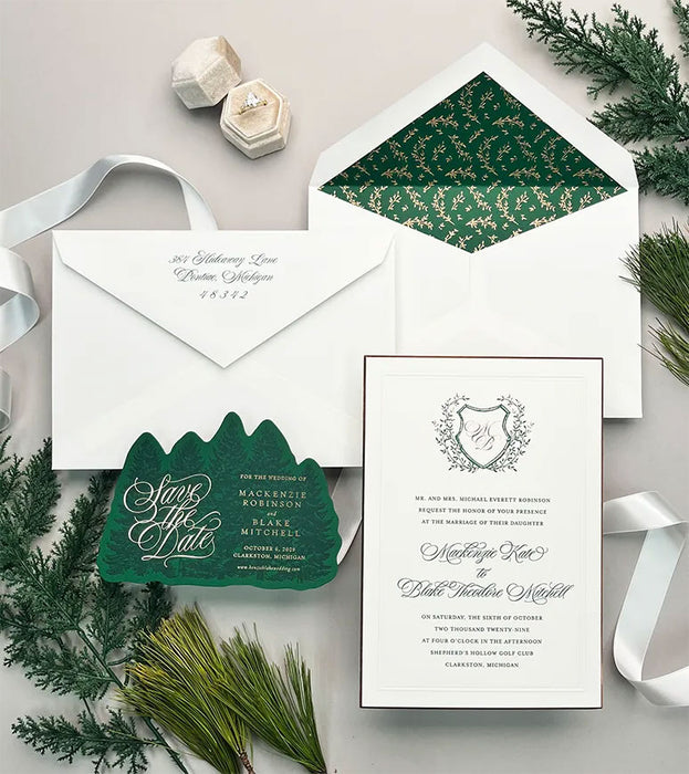 Cenador Wedding Invitation Suite