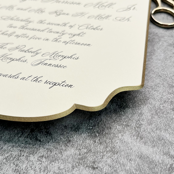 Chiaroscuro Wedding Invitation Suite