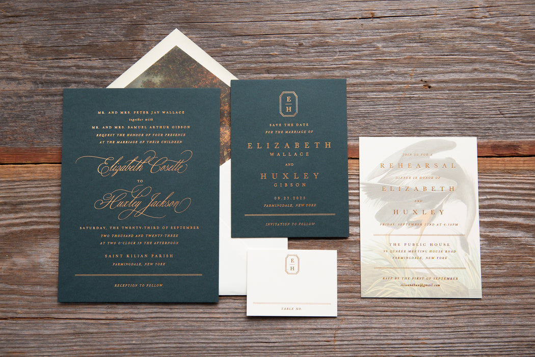 Cosette Wedding Invitation Suite