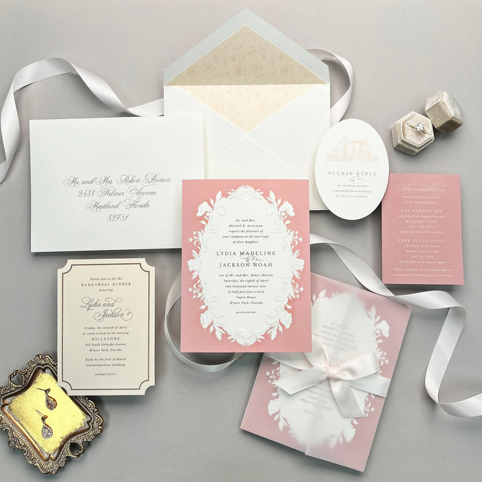 Enamorada Wedding Invitation Suite