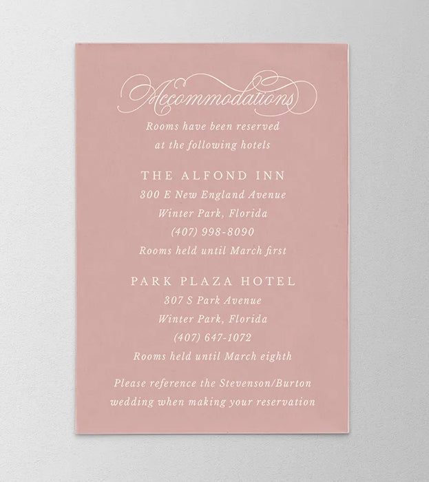 Enamorada Wedding Invitation Suite