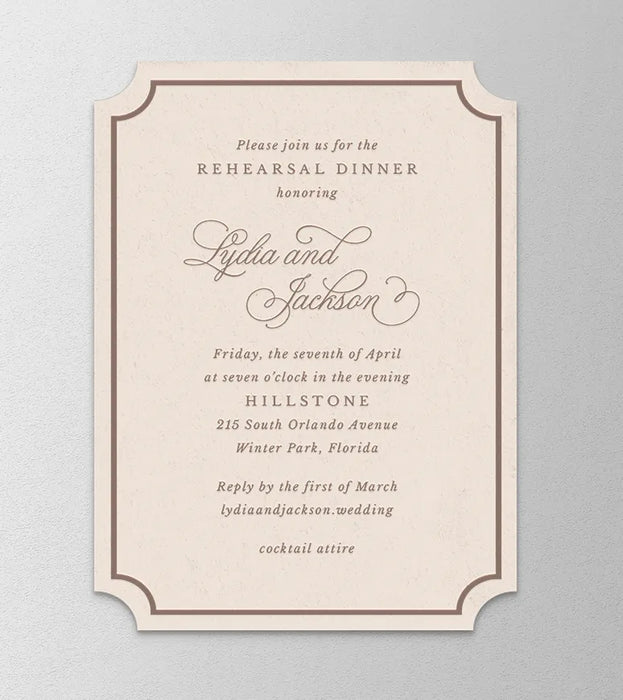 Enamorada Wedding Invitation Suite