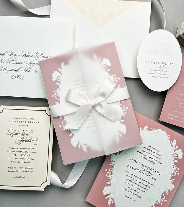 Enamorada Wedding Invitation Suite