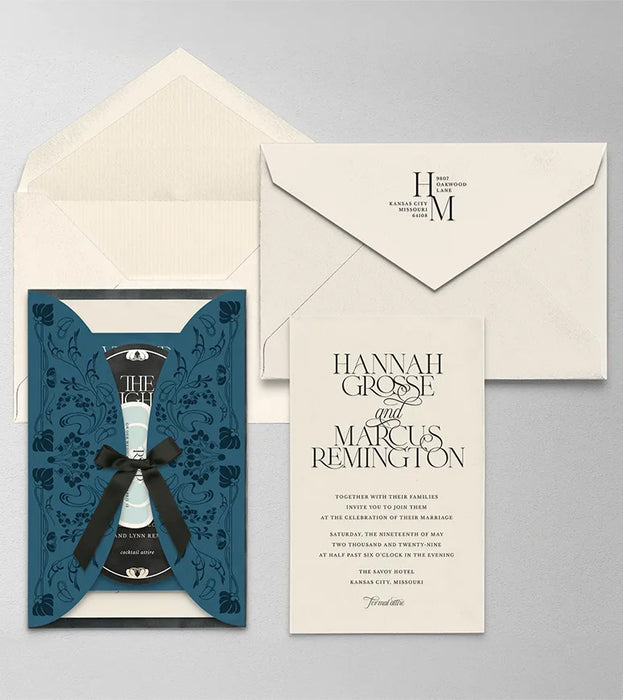 Entrada Wedding Invitation Suite