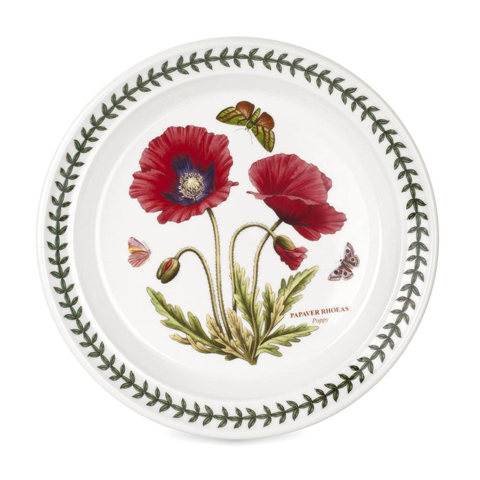 Portmeirion Botanic Garden 8 1/2" Square Plate, Belladonna Lily