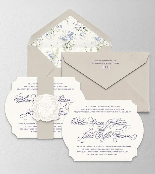Florecer Wedding Invitation Suite