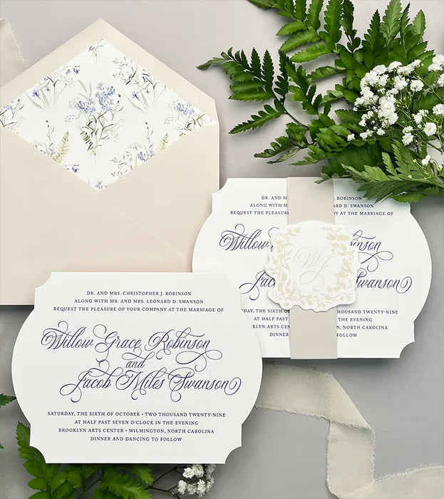 Florecer Wedding Invitation Suite