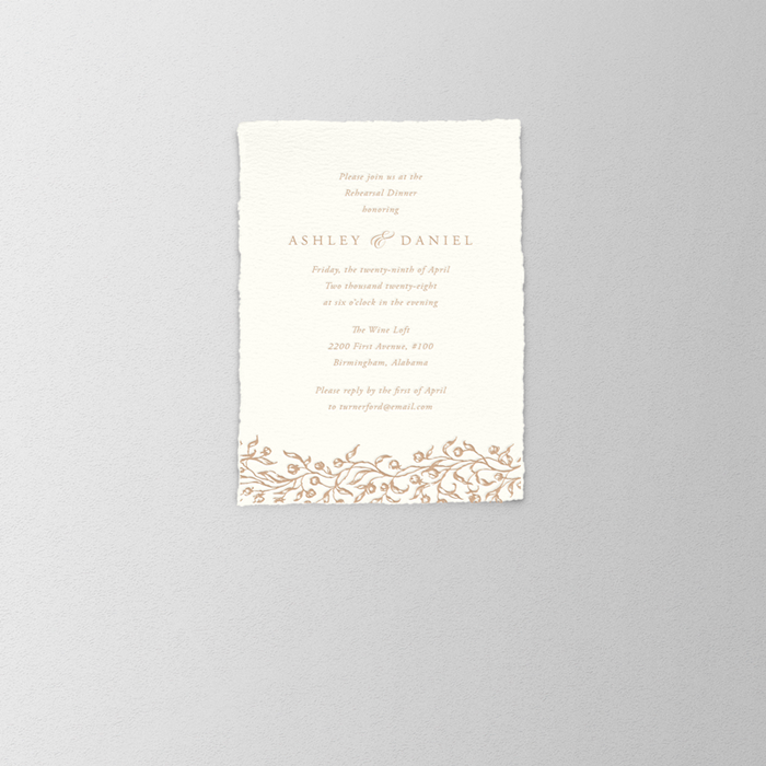 Georgian Wedding Invitation Suite