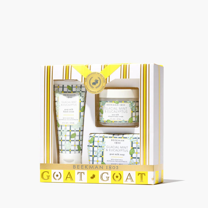 Glacial Mint & Eucalyptus 3-Piece Bodycare Discovery Gift Set