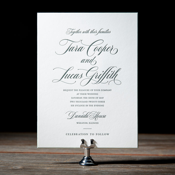 Hemingway Wedding Invitation Suite