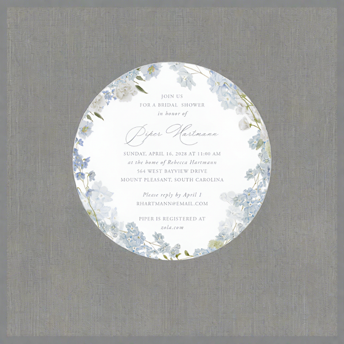 Pastel Shower Invitation