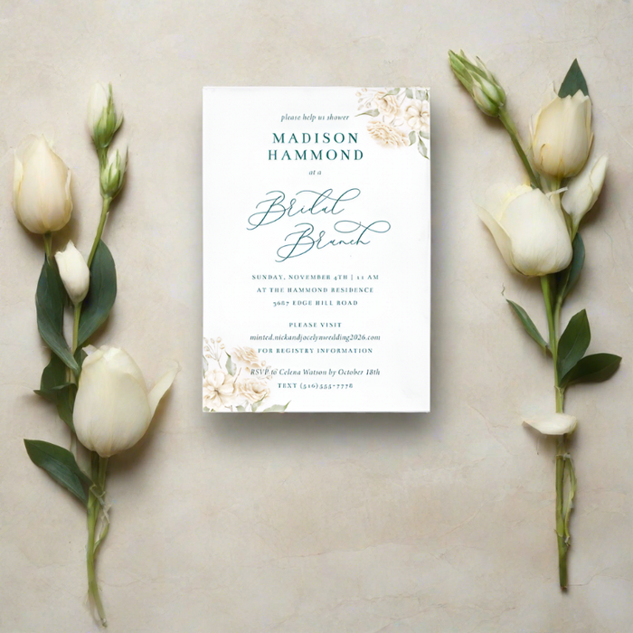 Permanence Shower Invitation