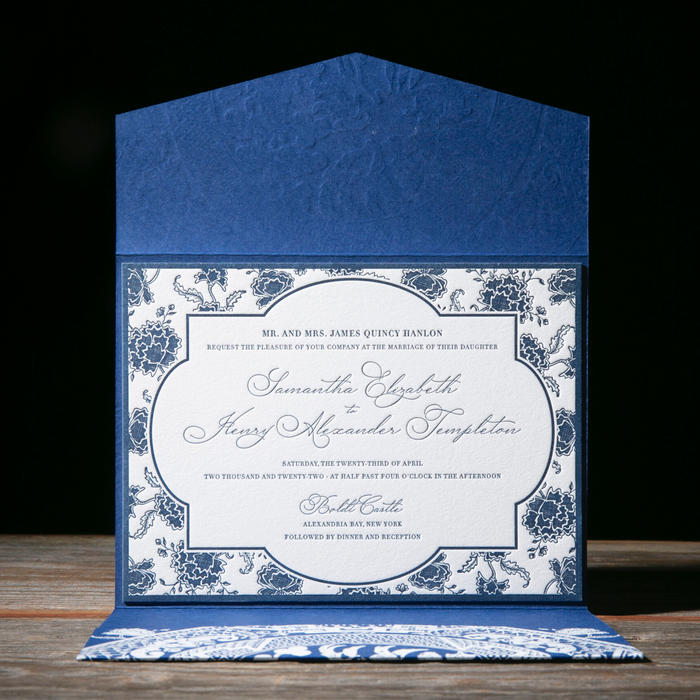 Delft Wedding Invitation Suite