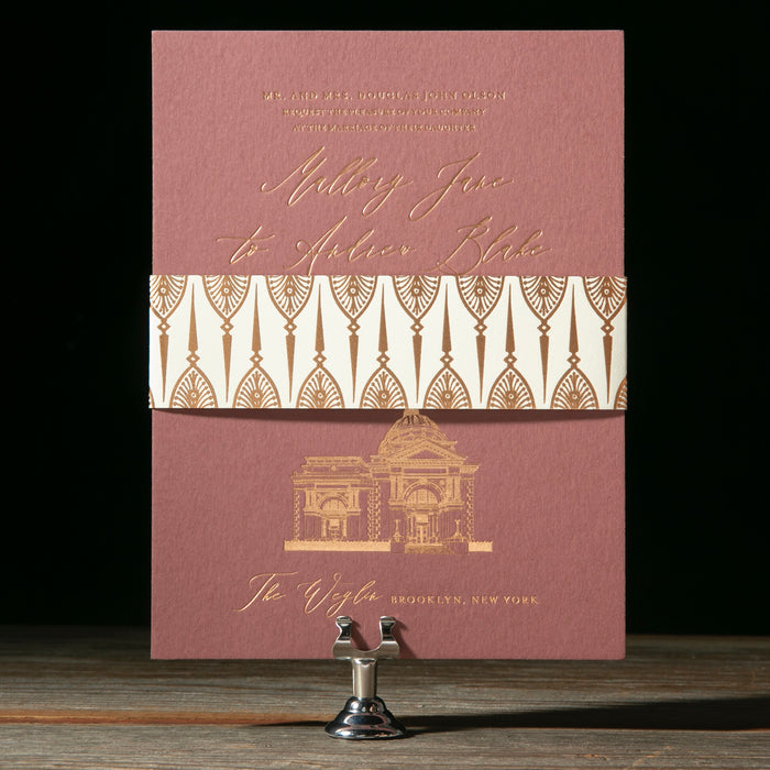 Lucent Wedding Invitation Suite