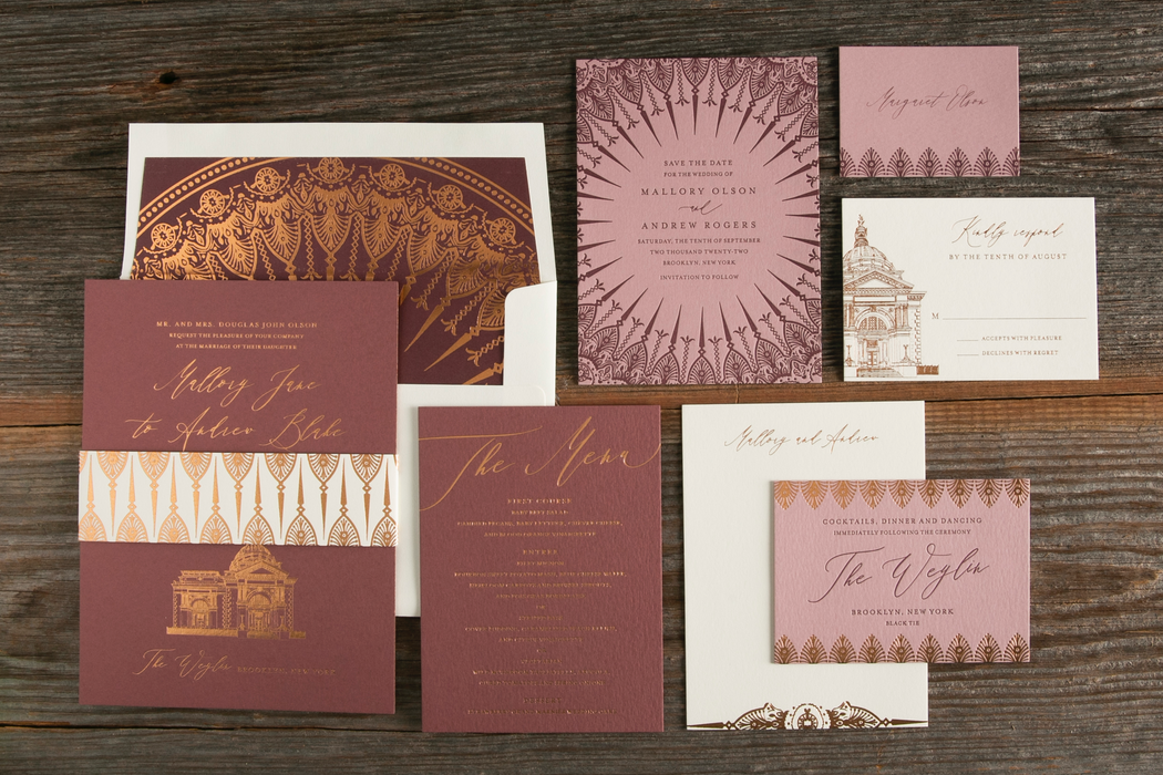 Lucent Wedding Invitation Suite