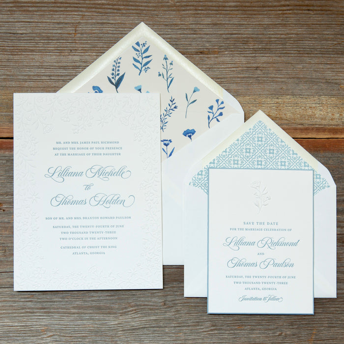 Elatus Wedding Invitation Suite