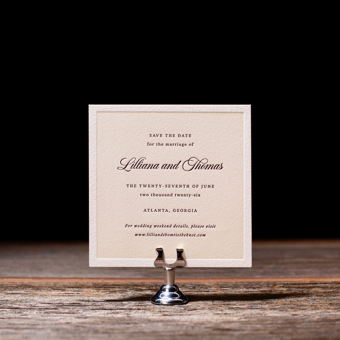 Elatus V.2 Wedding Invitation