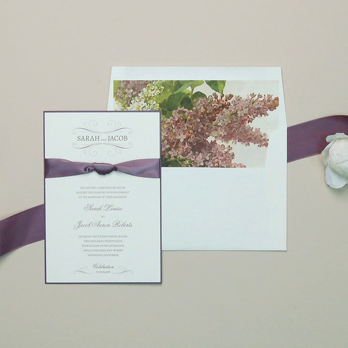 Aromatic Wedding Invitation