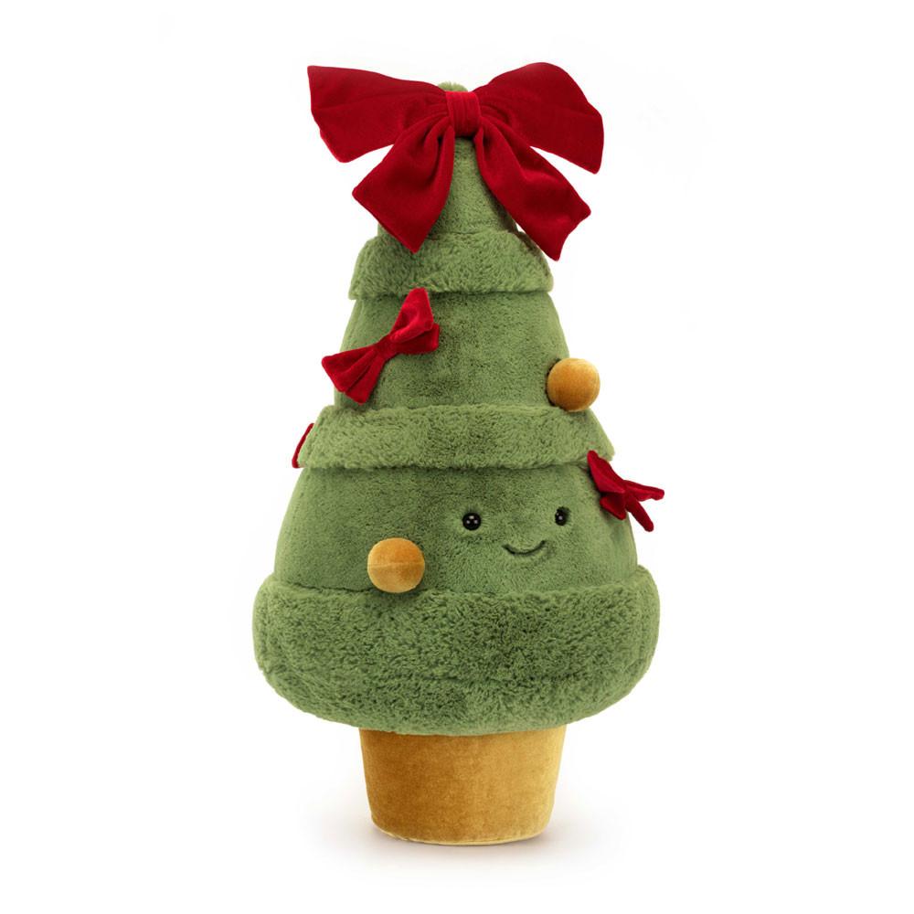 Jellycat Amuseables Decorated Christmas Tree Plush Toy — Pearl