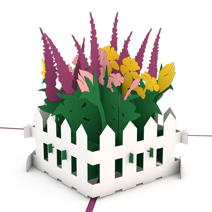 Flower Garden 3D Pop Up card
